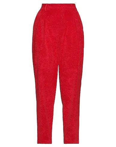 Red Moleskin Casual pants