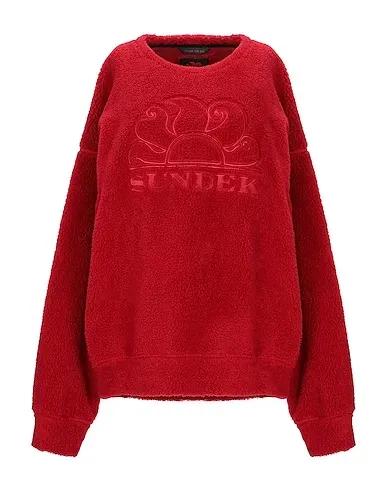 Red Pile Sweatshirt