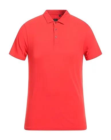 Red Piqué Polo shirt