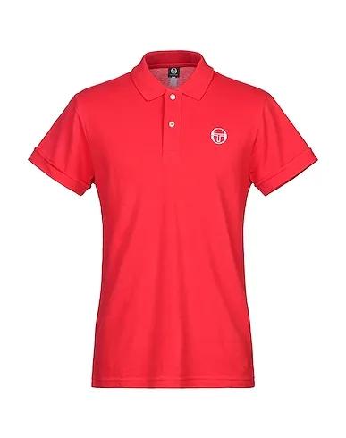 Red Piqué Polo shirt polo classic