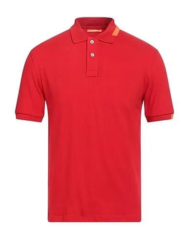 Red Piqué Polo shirt