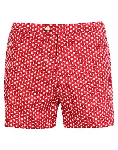 Red Plain weave Swim shorts