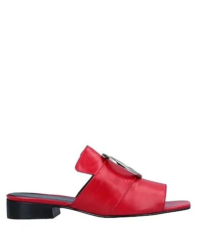 Red Sandals