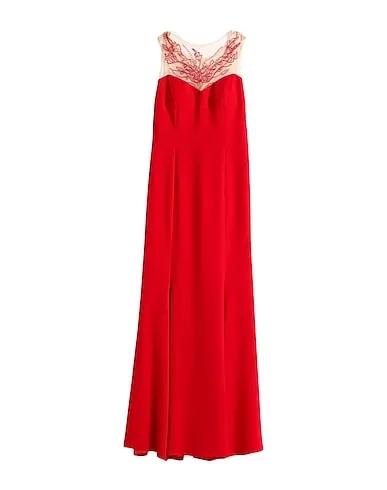 Red Satin Long dress