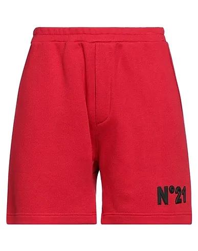 Red Sweatshirt Shorts & Bermuda