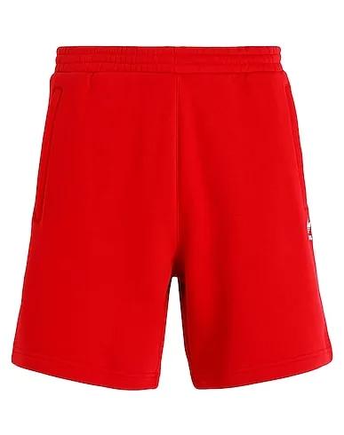 Red Sweatshirt Shorts & Bermuda TREFOIL ESSENTIALS SHORTS
