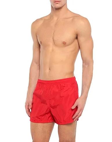 Red Swim shorts