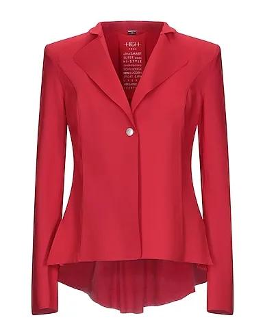 Red Synthetic fabric Blazer