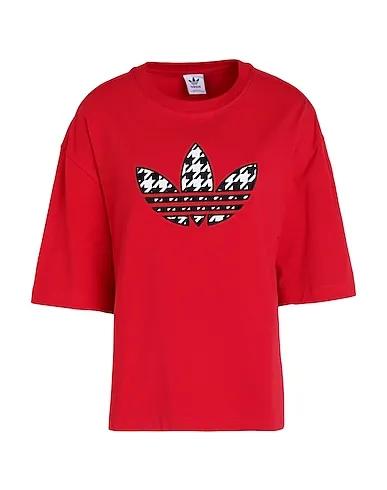 Red T-shirt ORIGINALS HOUNDSTOOTH TREFOIL INFILL TSHIRT
