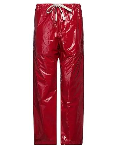 Red Techno fabric Casual pants
