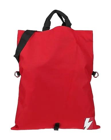 Red Techno fabric Handbag