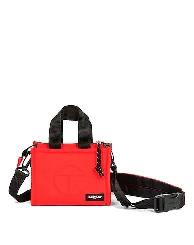 Red Techno fabric Handbag TELFAR SHOPPER S