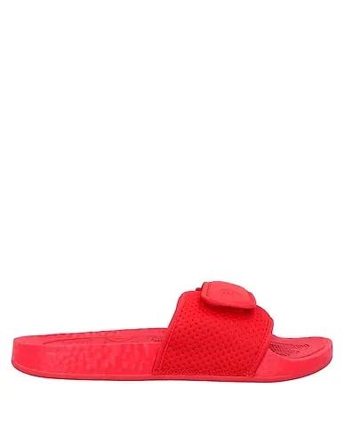 Red Techno fabric Sandals