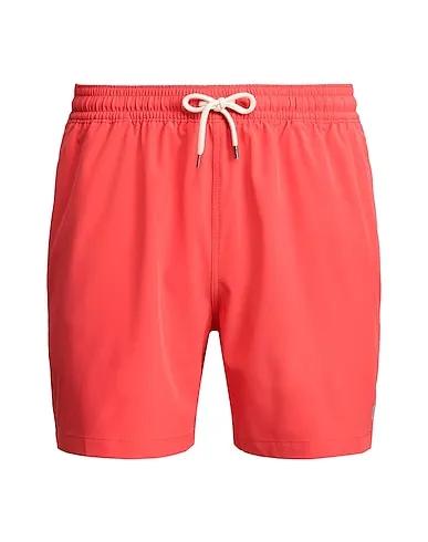 Red Techno fabric Swim shorts 5.5-INCH TRAVELER SWIM TRUNK
