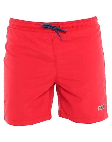 Red Techno fabric Swim shorts VILLA 2 