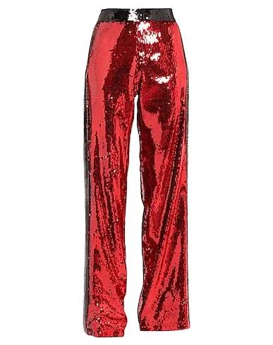 Red Tulle Casual pants