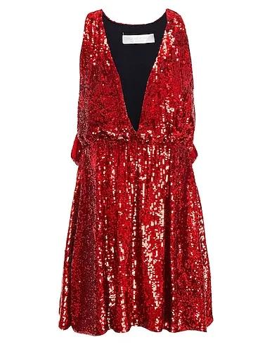 Red Tulle Elegant dress
