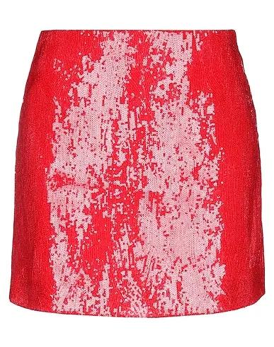 Red Tulle Mini skirt