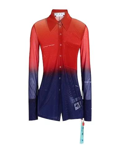 Red Tulle Patterned shirts & blouses