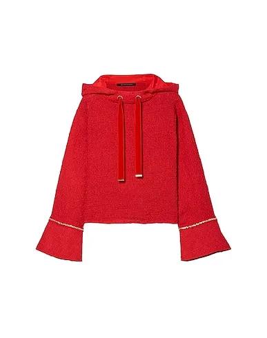 Red Tweed Blouse