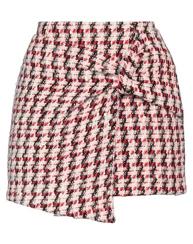 Red Tweed Mini skirt
