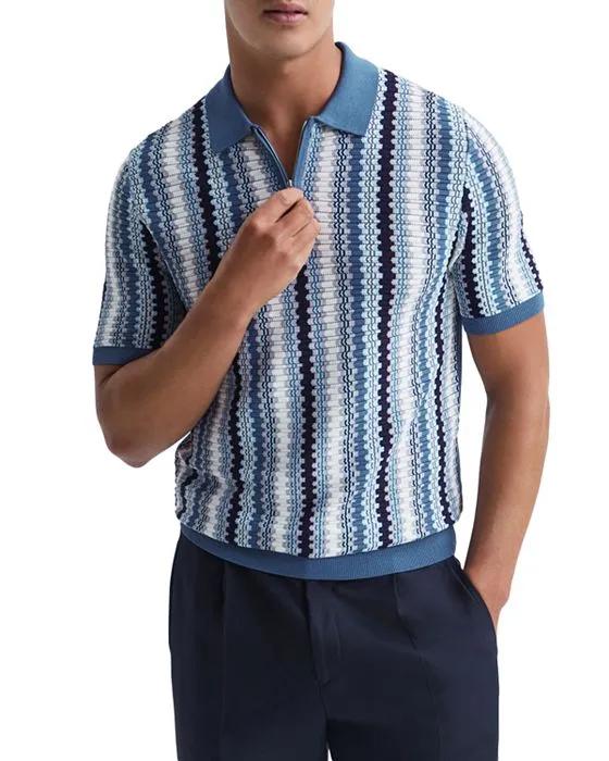 Redbourne Slim Fit Striped Polo Shirt