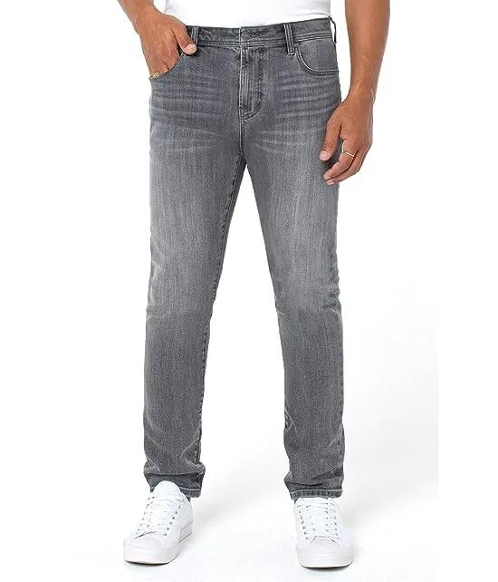 Regent Relaxed Straight Jeans in Willow Wash