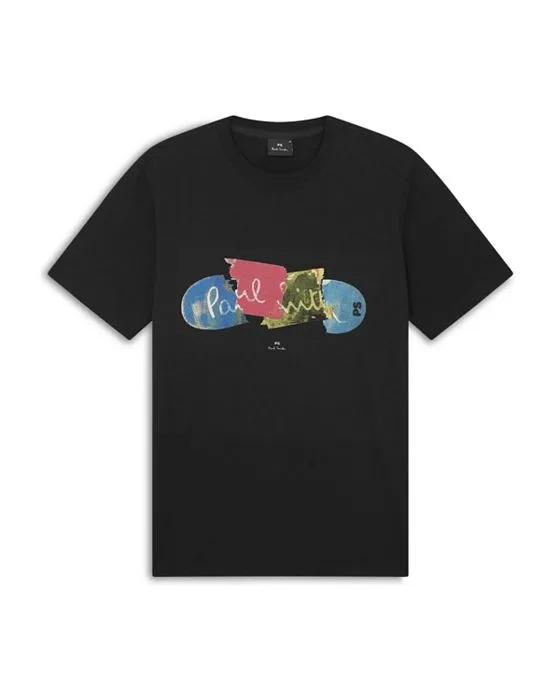 Regular Fit Broken Board Logo Graphic Tee