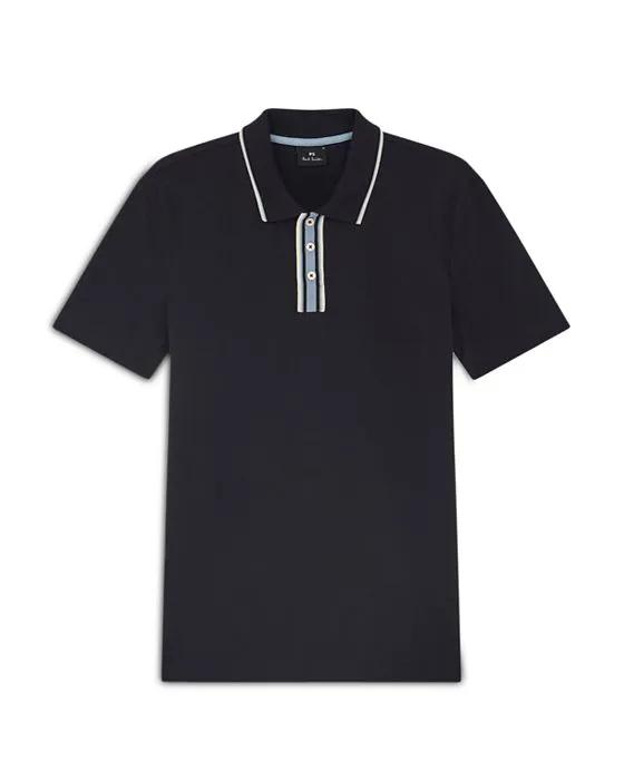 Regular Fit Embroidered Polo  