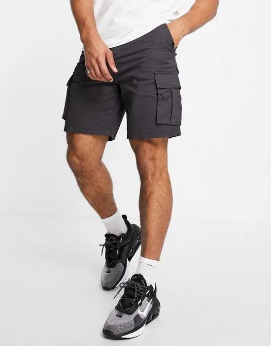 Relaxed Cargo shorts in gray