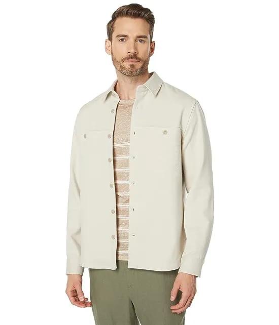 Relaxed Double Face Shirt Jacket
