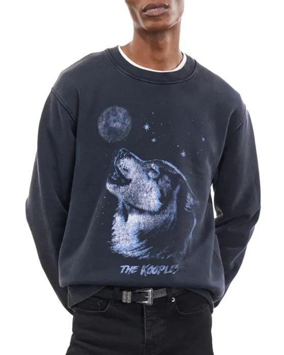 Relaxed Fit Crewneck Graphic Sweatshirt