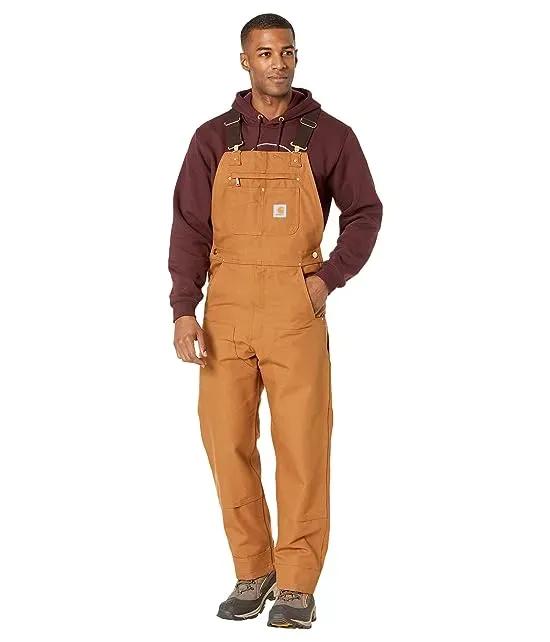 Relaxed Fit Duck Bib Overalls