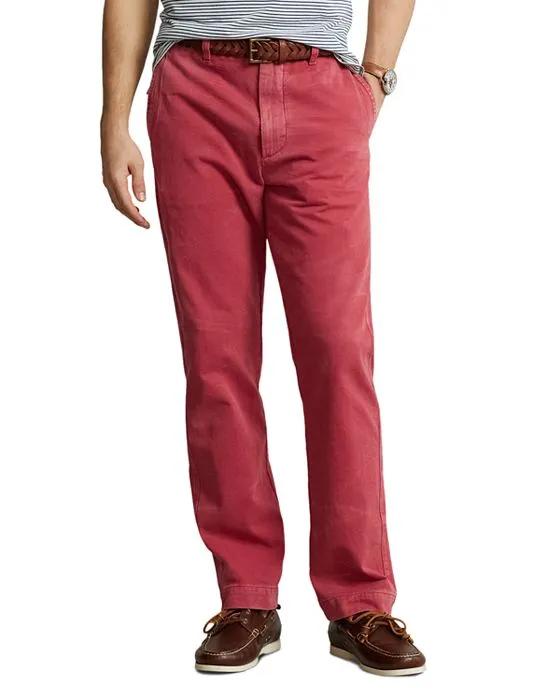 Relaxed Fit Garment Dyed Twill Pants