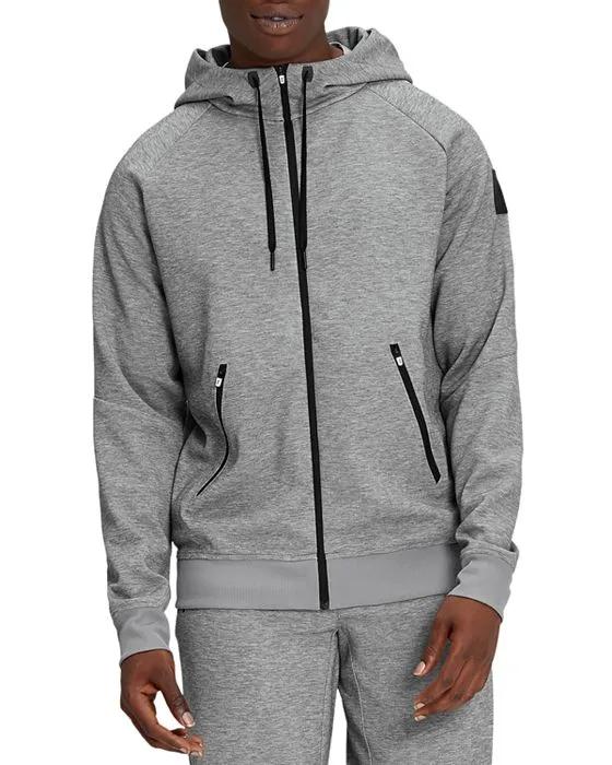 Relaxed Fit Zip Up Hoodie 