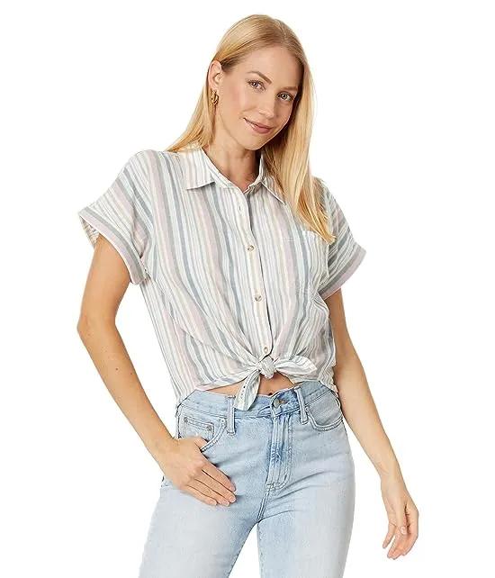 Relaxed Striped Workwear Shirt