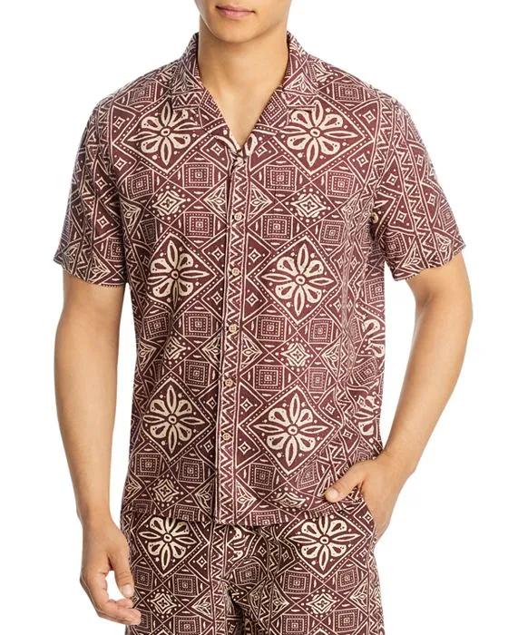 Resort Cotton Printed Shirt