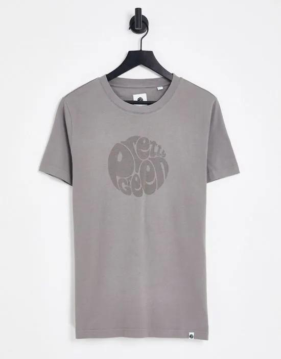 resurrection logo t-shirt in gray