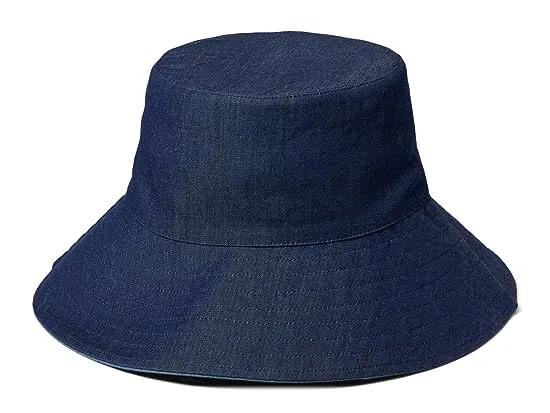 Reversible Chambray Bucket Hat