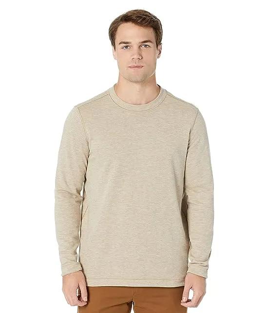 Reversible Long Sleeve Crew Neck Sweater