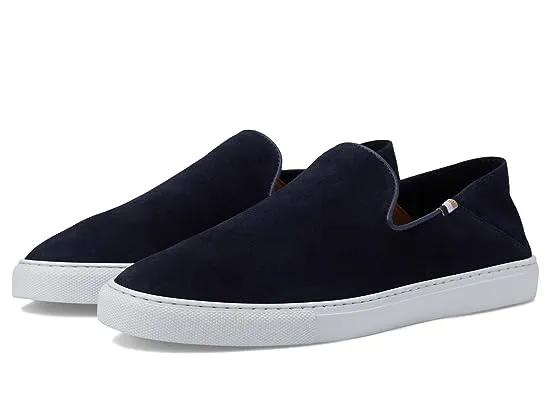 Rey Suede Slip-On Loafers with Rubber Sole