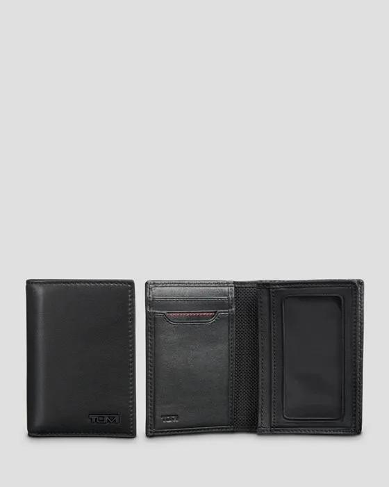 RFID Delta Gusseted Card Case ID Wallet