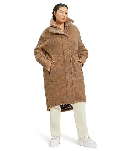Rhiannon Long Sherpa Coat