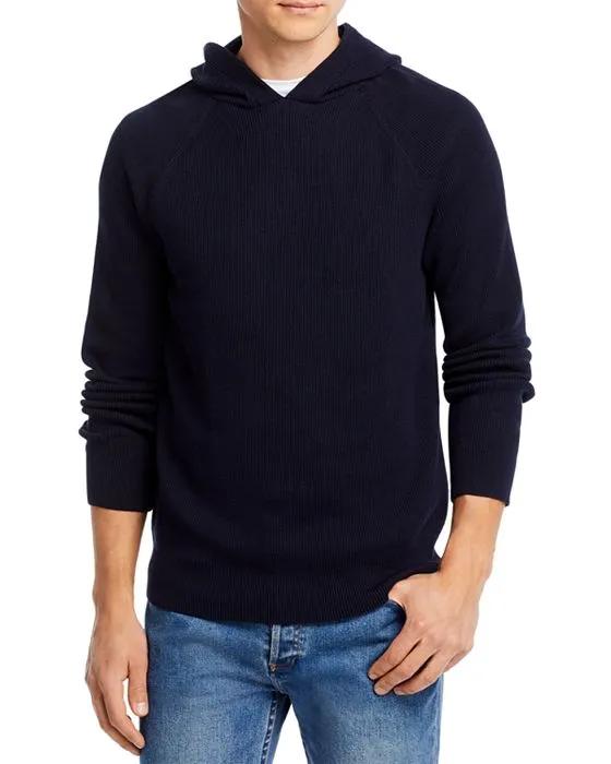 Ribbed Cotton Hoodie