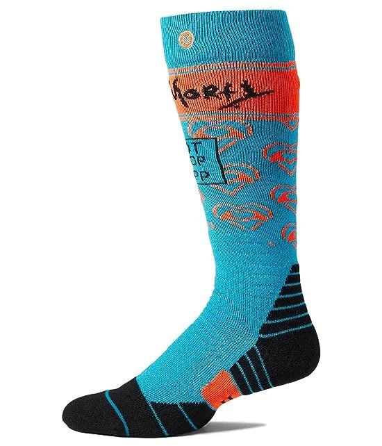 Rick and Morty Develop Snow Sport Sock