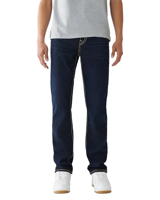 Ricky Super T Flap Straight Jeans in Whiskbroom 