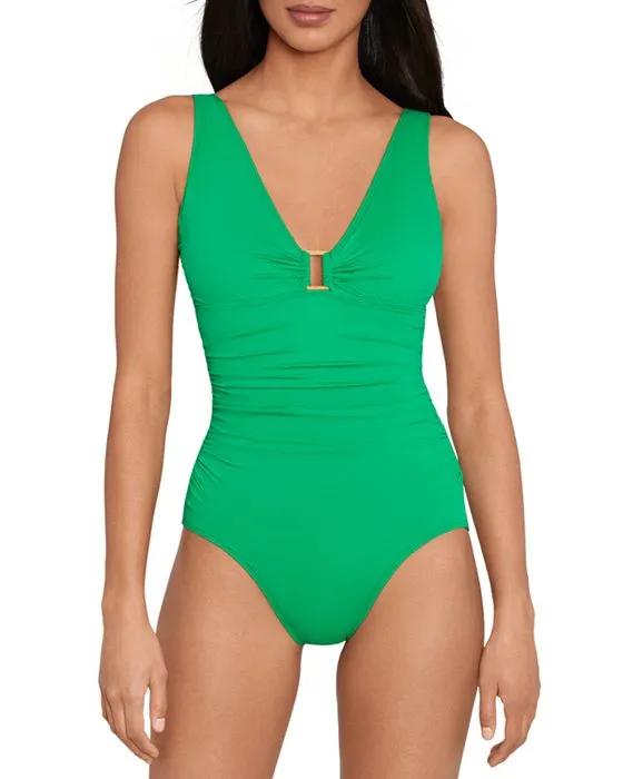 Ring Detail One Piece Swimsuit
