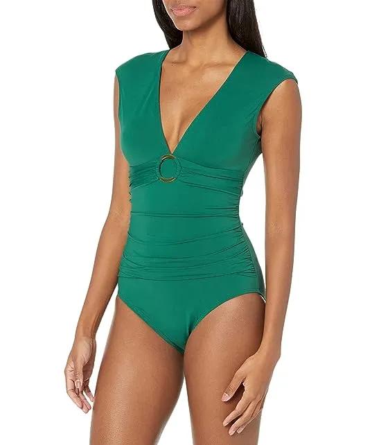 Ring Me Up Cap Sleeve One-Piece