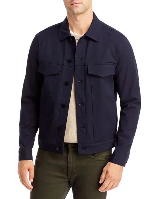 River Stretch Neoteric Twill Trucker Jacket 