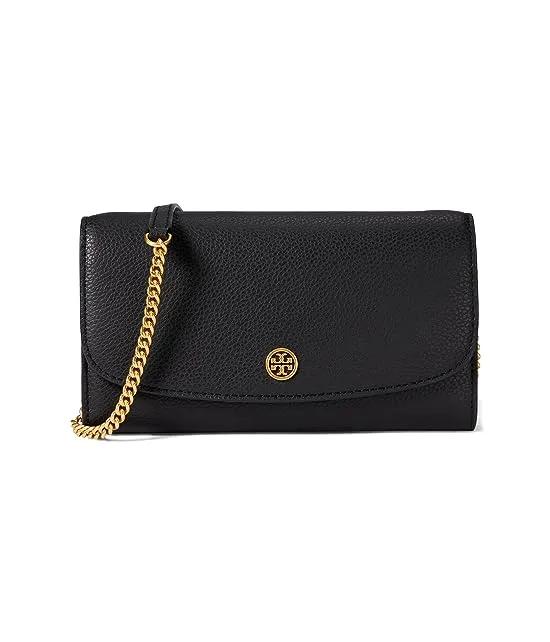 Robinson Pebbled Chain Wallet